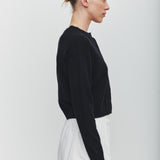Orina Cotton Cashmere Cardigan Black