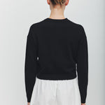 Orina Cotton Cashmere Cardigan Black