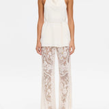 Kivari Arabella Lace Pant | Cream (PRE-ORDER)