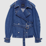 Anine Bing Pascale Trench | Clean Indigo (PRE-ORDER)