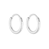 Porter 90s Hoop 20mm | White Gold