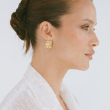 Porter Baby Cushion Earring | Gold
