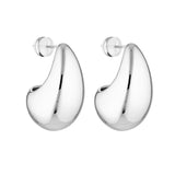 Porter Blob Earrings | Silver