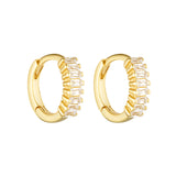 Porter Gemini Huggies | Gold/Clear