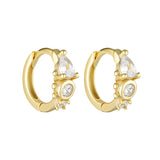 Porter Heirloom Huggies | Gold/Clear