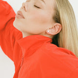 Porter Oval Studs 1CT | Silver