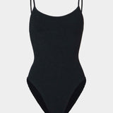 Hunza G Pamela Swim | Crinkle Black (PRE-ORDER)