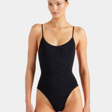 Hunza G Pamela Swim | Crinkle Black (PRE-ORDER)