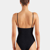 Hunza G Pamela Swim | Crinkle Black (PRE-ORDER)