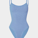 Hunza G Pamela Swim | Crinkle Cornflower (PRE-ORDER)