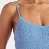 Hunza G Pamela Swim | Crinkle Cornflower (PRE-ORDER)