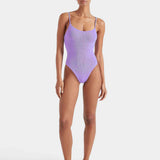 Hunza G Pamela Swim | Crinkle Lilac (PRE-ORDER)