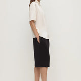 Assembly Label Pippa Silk Short Sleeve Shirt | Cream