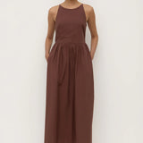 Assembly Label Posie Midi Dress | Espresso
