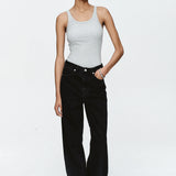 Marle Relaxed Jean | Black