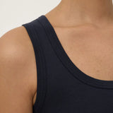 Assembly Label Robyn Scoop Neck Rib Tank | True Navy (PRE-ORDER)
