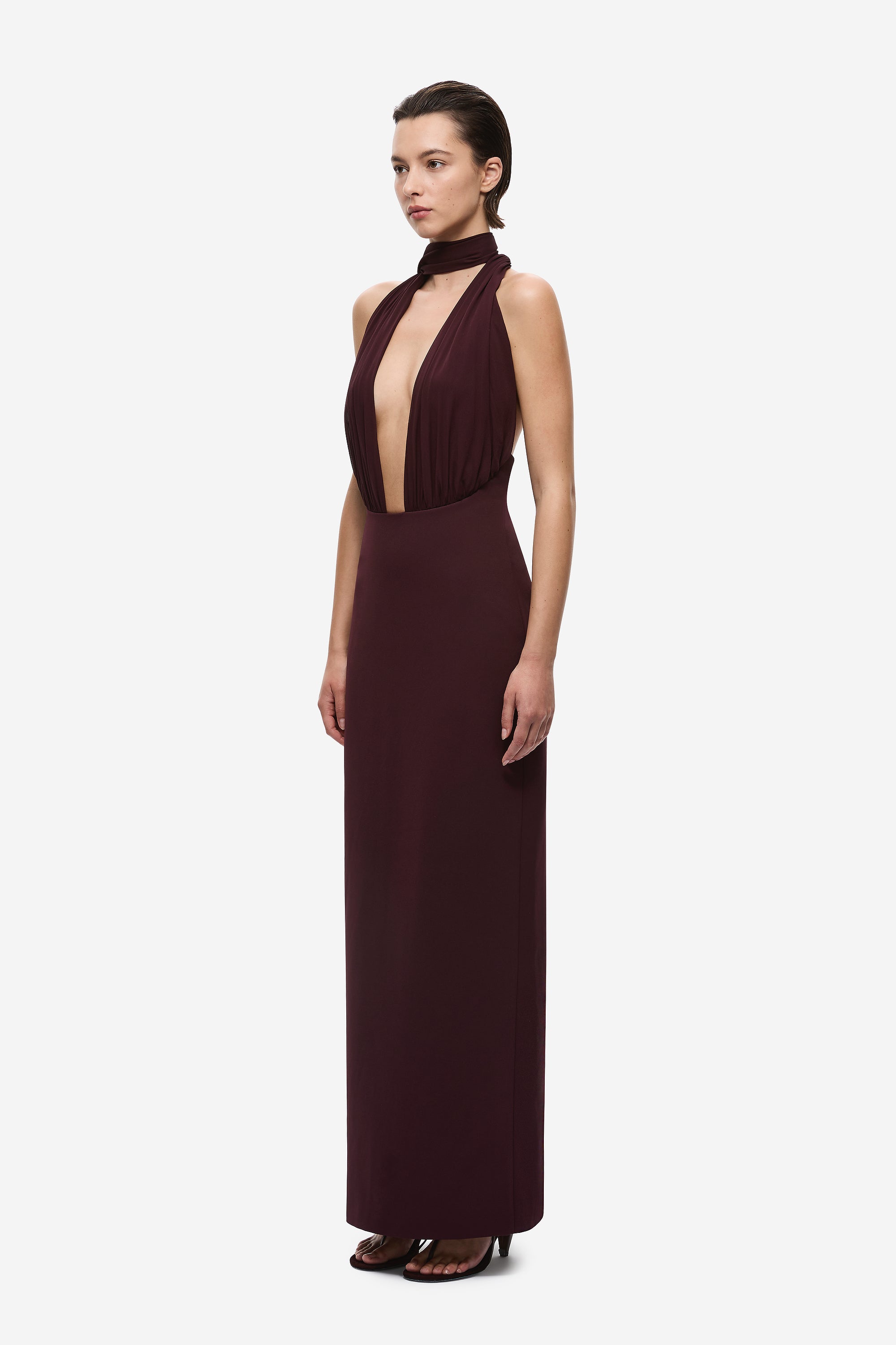 THE CAPEZZA SILK DRESS