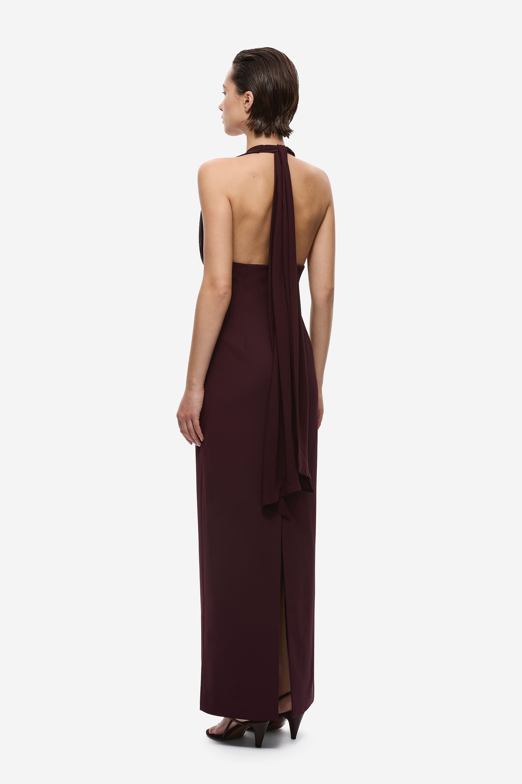 THE CAPEZZA SILK DRESS