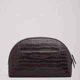 A.Emery Halloran Clutch | Bistre Croc Embossed