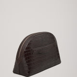 A.Emery Halloran Clutch | Bistre Croc Embossed