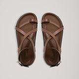 A.Emery Jalen Slim Sandal | Cognac