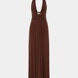 Misha Jennifer Cupro Maxi Dress | Cedar