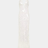 Misha Sapphire Sequin Maxi Dress | Ivory