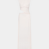 Misha Sierra Jersey Gown | Ivory