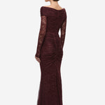 THE KALI RUFFLE LACE MAXI DRESS