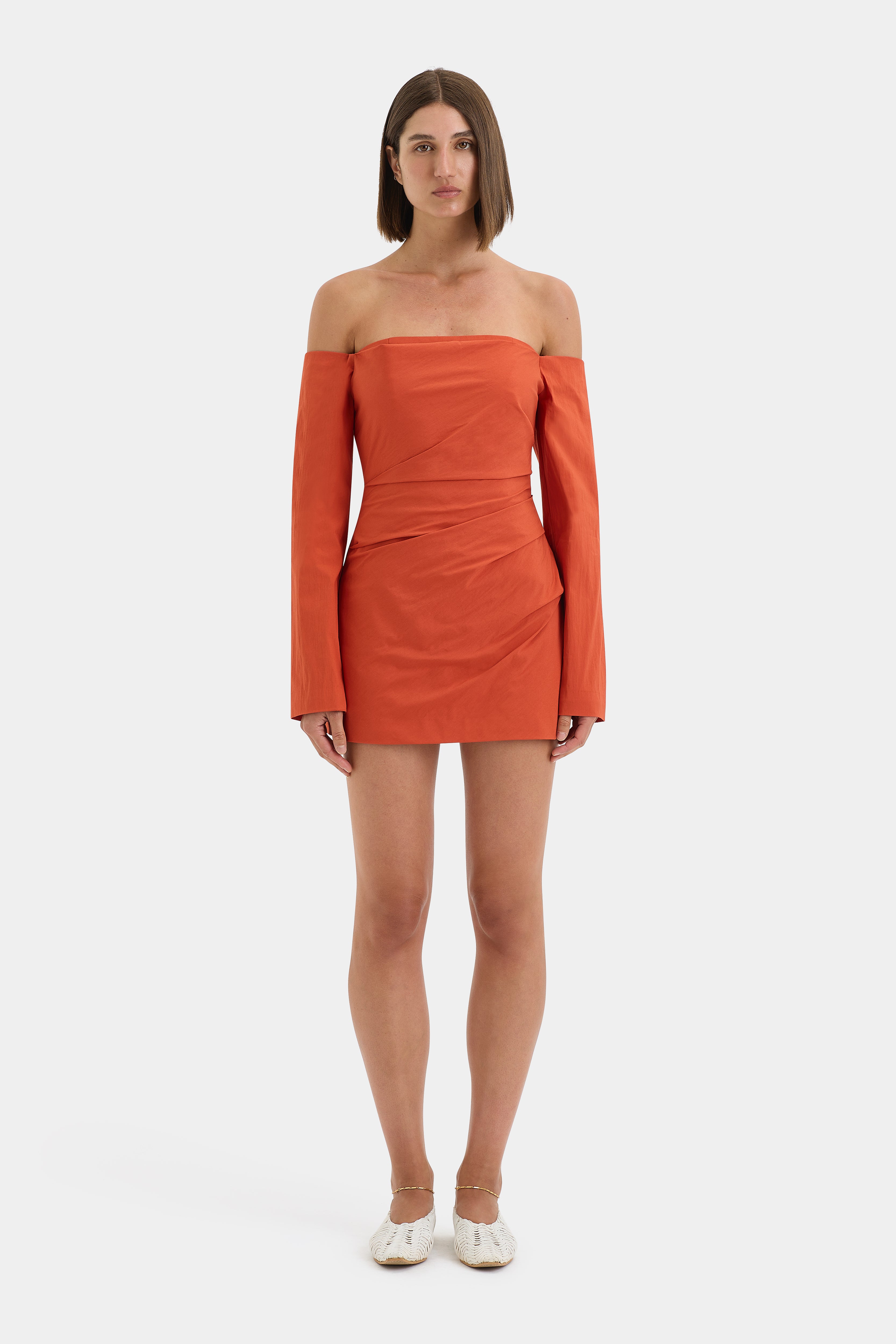 Rossana Off Shoulder Mini Dress