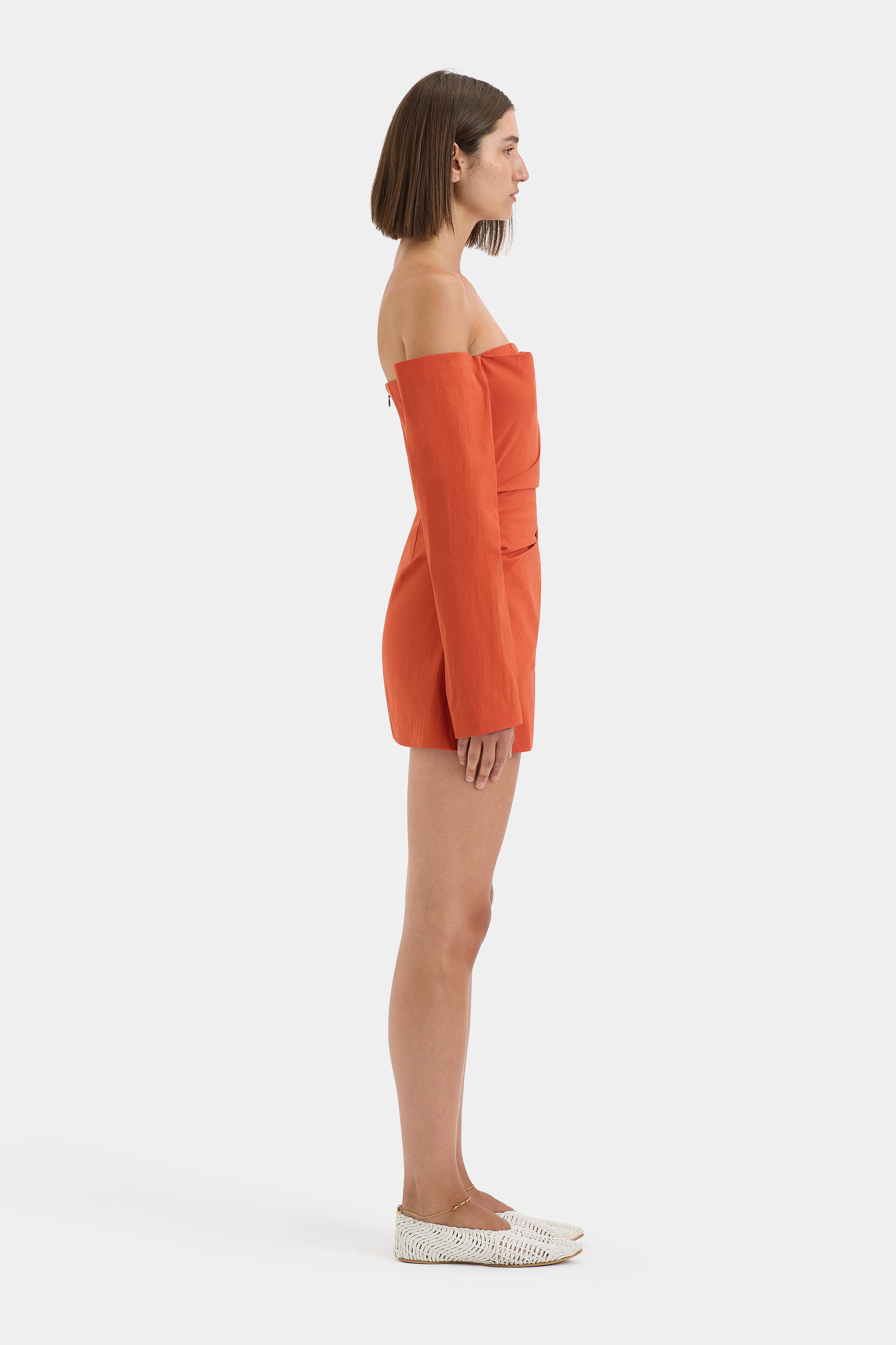 Rossana Off Shoulder Mini Dress