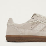 Tb.490 Crochet Cream Leather Sneakers