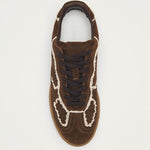 Tb.490 Crochet Chocolate Leather Sneakers
