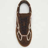 Tb.490 Crochet Chocolate Leather Sneakers