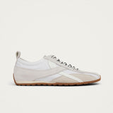 Tb.304 Nylon All White Leather Sneakers