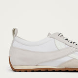 Tb.304 Nylon All White Leather Sneakers