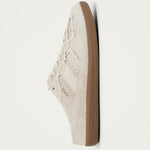 Tb.490 Mule Crochet Cream Leather Sneakers