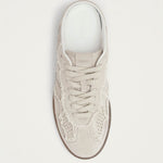 Tb.490 Mule Crochet Cream Leather Sneakers