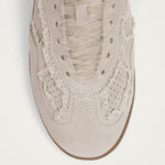 Tb.490 Mule Crochet Cream Leather Sneakers