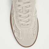 Tb.490 Mule Crochet Cream Leather Sneakers