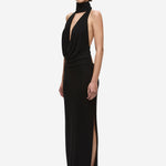 THE 'COWL' NECK JERSEY DRESS