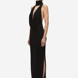 THE 'COWL' NECK JERSEY DRESS