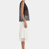 Ingrid Lace Midi Skirt