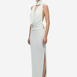 THE 'COWL' NECK JERSEY DRESS