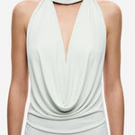 THE 'COWL' NECK JERSEY DRESS