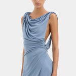 Olenna Twist Low Back Gown