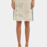 Cecile Ruffle Midi Skirt