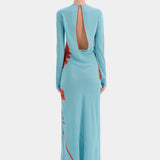 SIR. Amelie Long Sleeve Gown | Flore