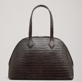 A.Emery The Harnick Bag | Bistre Croc Embossed