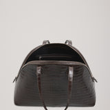 A.Emery The Harnick Bag | Bistre Croc Embossed